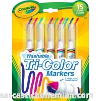 Crayola 5 Count Washable Triple Tip Markers 5 B00AHAJCUM